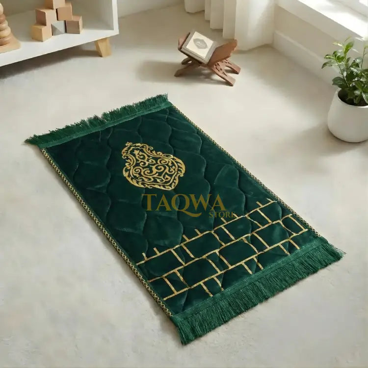 Dark Green Ghilaf e Kaaba - Kids
