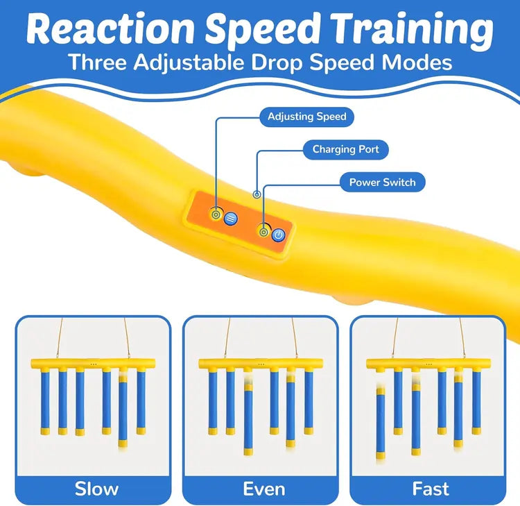 TAQWA™ Catch Falling Sticks Activity Game - Hand Speed Challenge