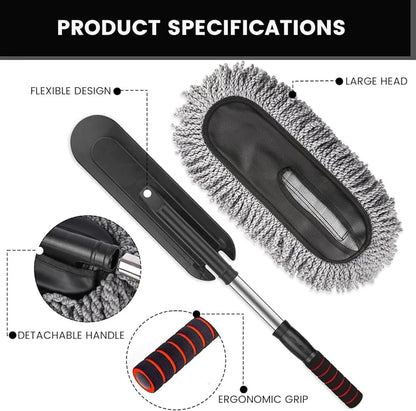 TAQWA™ Microfiber Car Cleaning Duster
