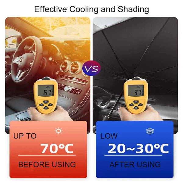 TAQWA™ Universal Car Windshield Sun Shade Umbrella