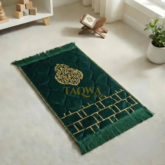 Dark Green Ghilaf e Kaaba - Kids