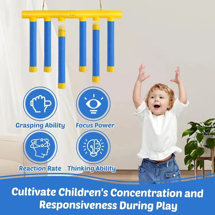 TAQWA™ Catch Falling Sticks Activity Game - Hand Speed Challenge
