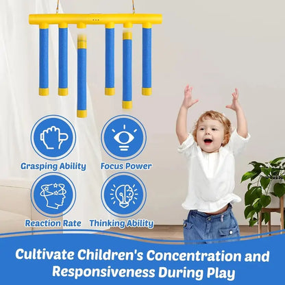 TAQWA™ Catch Falling Sticks Activity Game - Hand Speed Challenge