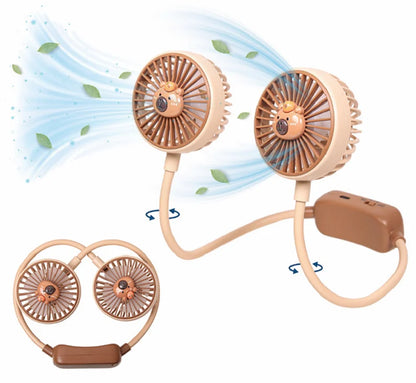 TAQWA™ Rechargeable Hanging Neck Fan - Stay Cool and Comfortable