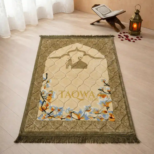 Beige Gumbad E Khizra - Silver