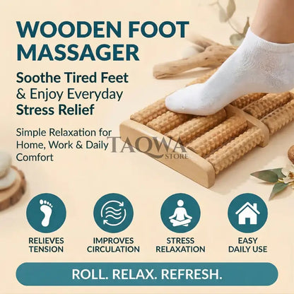 TAQWA™ Wooden Foot Massager